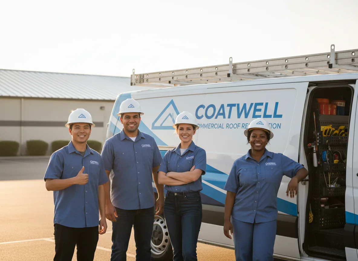 Commercial roof coating company in Strunk, KY